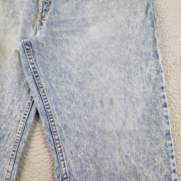 Vintage 90s Levi's Jeans Mens 38x32 Blue Acid Wash 550 Faded Distressed USA Made - Picture 5 of 13